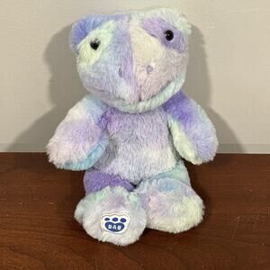 Build a Bear Hoppy Swirls Frog Tie Dye Smallfry Plush 9" BABW Smallfrys
